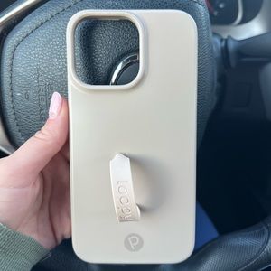 Tan iPhone 14 Pro Max Loopy Case